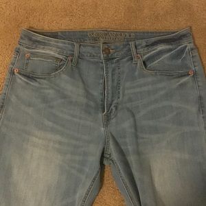 Mens American Eagle Relaxed Straight Jeans 34x32